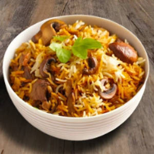 Mushroom Biriyani
