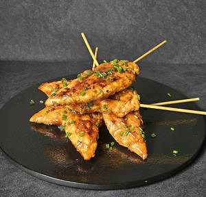 Smoked BBQ Grilled Chicken Skewers ( 5 Pcs )
