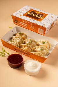 Chilli Chicken Momos [8 Pieces]