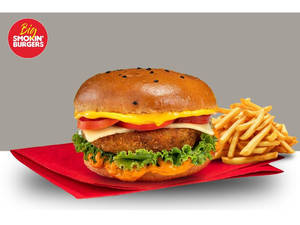 Classic Veggie Burger ( Served With Fries)