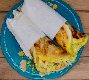 Egg With Veg Roll
