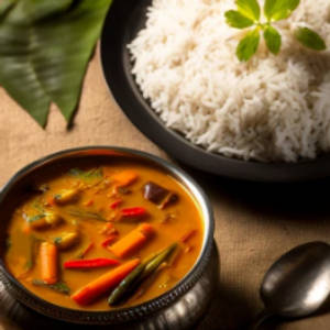 Rice Sambar
