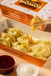 Corn & Cheese Momos [8 Pieces]