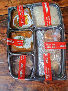 Sahi Paneer+kadai Paneer Rice+4 Roti+salad