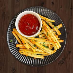 Simply salted fries