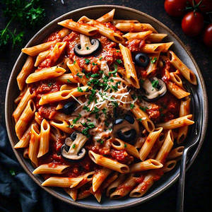 Spicy Arrabiatta - Corn, Mushroom & Olives