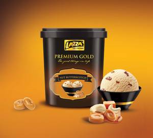 Nut Butterscotch LP Ice Cream-500 Ml