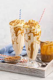 Butter scotch milk shakes
