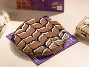 Double Chocolate Waffle Cake