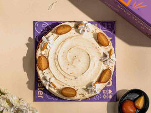 Gulab Jamun Waffle Cake