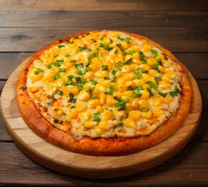 Classic corn pizza