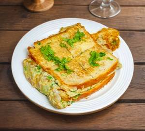Masala Bread Omelette