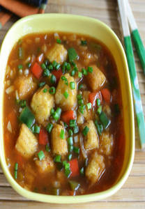 Baby Corn Manchurian Gravy