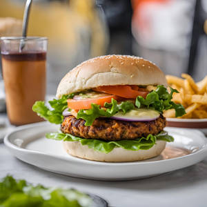 Veg Mayo Cheese Burger 