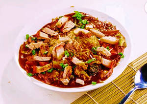 Pork Pan Fried Noodles