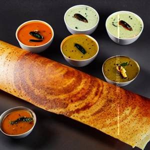 Rava Garlic Sada Dosa