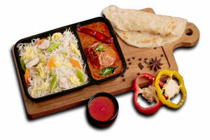 Three Item Combo (non Veg) - (serves 2)