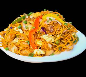 Chicken chilli garlic noodles