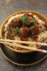 Fried Rice + Manchurian
