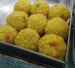 Sahi Badam Ladoo (moti Boondi)