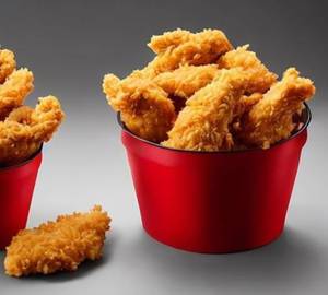 Variety Bucket ( chicken strips 3pc, chicken wings 3pc, chicken lollipop 3pc, chicken fries 8pc )