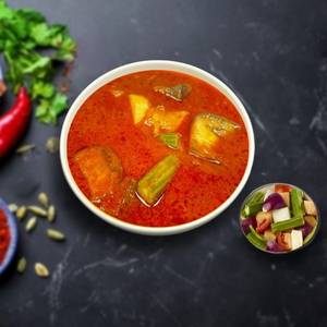 Kalagura Pulusu - 450 Ml ( Brinjal, Drumstick, Potato )