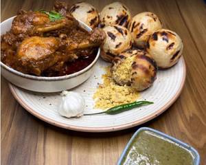 Bihari Style Murgh Litti