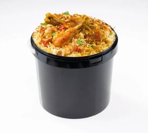 Chicken bucket biriyani
