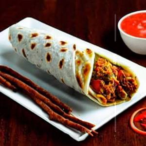 Spicy shawarma roll