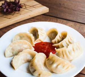 Chicken steamed momos(6pc)
