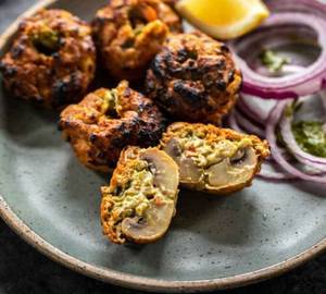 Stuff Mushroom Kebab
