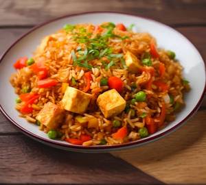 Paneer schezwan rice