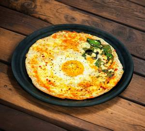 Egg masala dosa