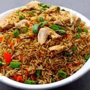 Chicken Singapore Fried Rice