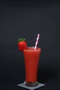 Strawberry Tipsy Juice (Strawberry + Orange + Lemon)