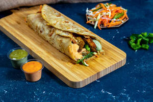 Chicken tikka roll