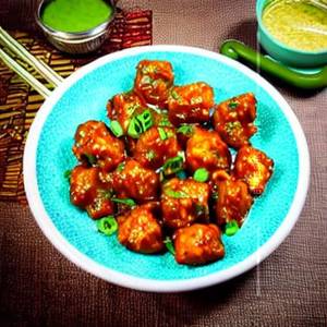 Baby Corn Manchurian (Gravy)
