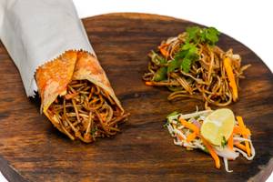 Jain Veg Noodle Frankie