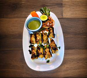 Veg seekh kebab