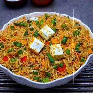 Paneer Singapore Fried Rice