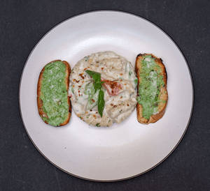 Fussili Vegetable In Alfredo Sauce