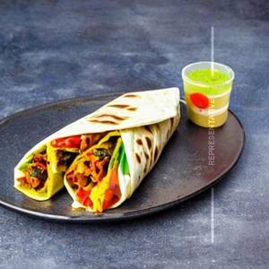 Veg shawarma wrap