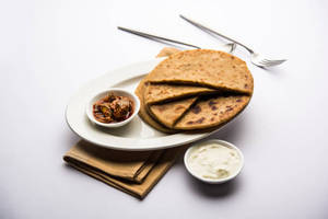 Satu paratha ghee