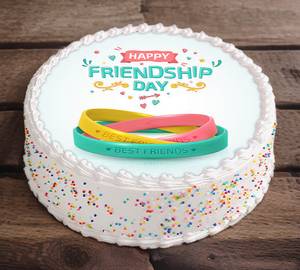 Friendship Day Special Cake [550 Grams]