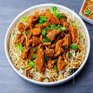Chicken hakka combination [half]