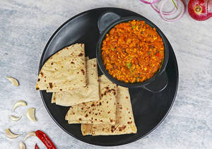 Egg Tadka +4pc Phulka