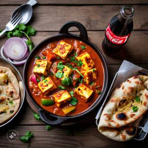 Kadhai Paneer + 1 Butter Naan                                                          