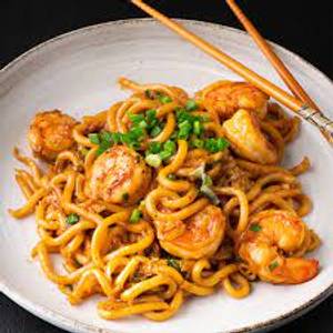 Prawns noodles