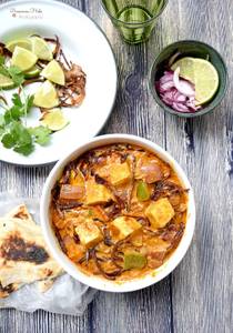 Paneer do pyaza