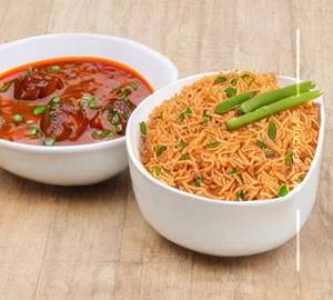 Veg Manchurian Rice